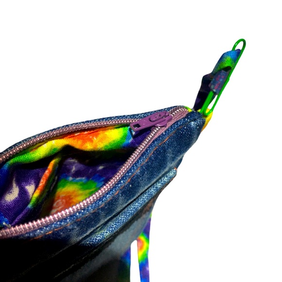 Hand Sewn Rainbow Cellphone Bag - Picture 2 of 2